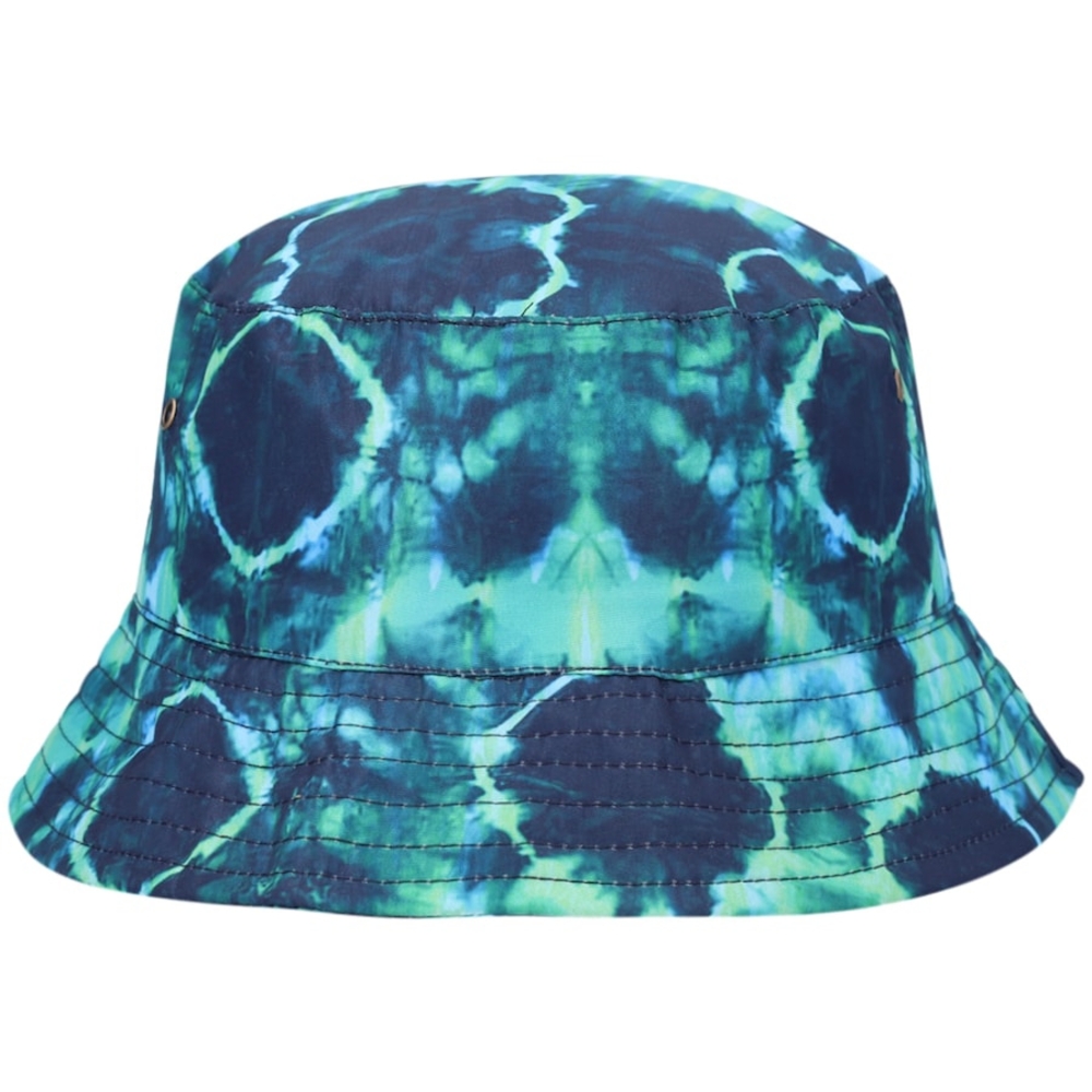 Hurley Mens Blue & Green Tie-Dye Bucket Hat